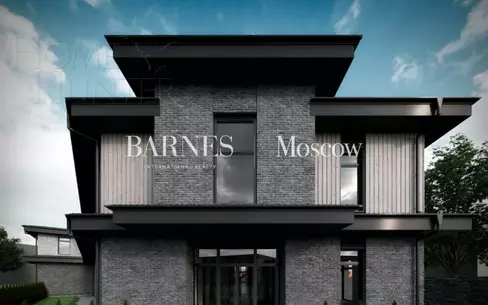 2-этажный коттедж 800 м² без отделки