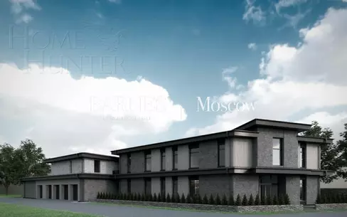 2-этажный коттедж 800 м² без отделки