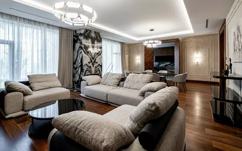 2-этажный коттедж 942 м² с отделкой