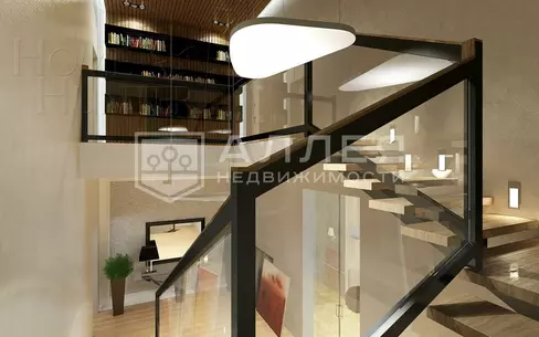2-этажный коттедж 500 м² с отделкой