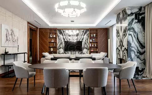 2-этажный коттедж 942 м² с отделкой