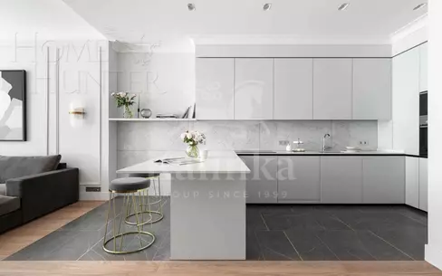 1-КОМН. АПАРТАМЕНТЫ С ОТДЕЛКОЙ 61.8 М² НА 13 ЭТАЖЕ