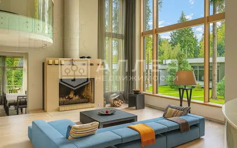 3-этажный коттедж 640 м² с отделкой