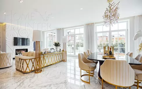 3-этажный коттедж 550 м² с отделкой