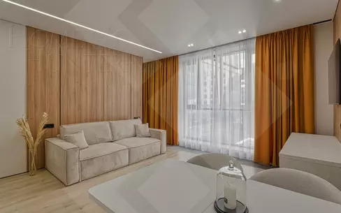 1-КОМН. АПАРТАМЕНТЫ С ОТДЕЛКОЙ 35.7 М² НА 5 ЭТАЖЕ