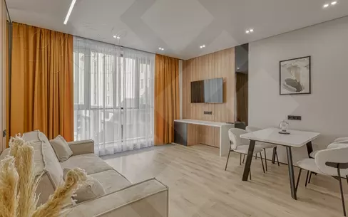 1-КОМН. АПАРТАМЕНТЫ С ОТДЕЛКОЙ 35.7 М² НА 5 ЭТАЖЕ
