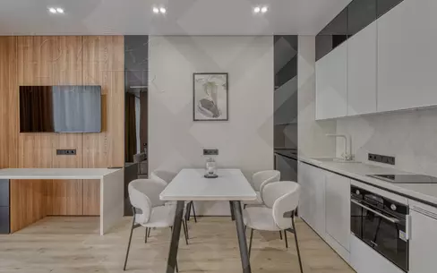 1-КОМН. АПАРТАМЕНТЫ С ОТДЕЛКОЙ 35.7 М² НА 5 ЭТАЖЕ