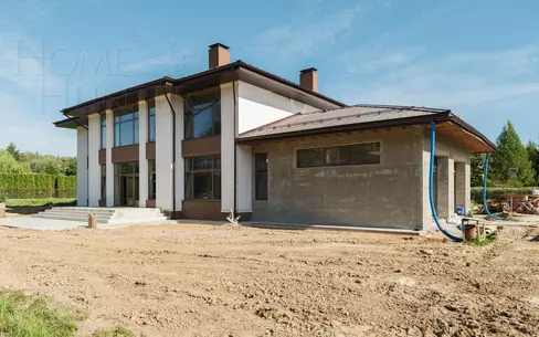 2-этажный коттедж 448 м² без отделки