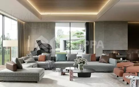 2-этажный коттедж 2 100 м² с отделкой