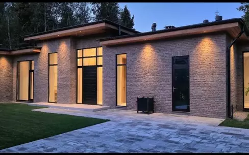 1-этажный коттедж 275 м² с отделкой