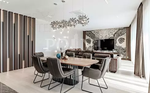 2-этажный коттедж 600 м² с отделкой