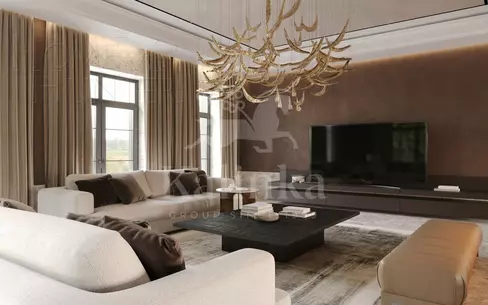 2-этажный коттедж 500 м² с отделкой