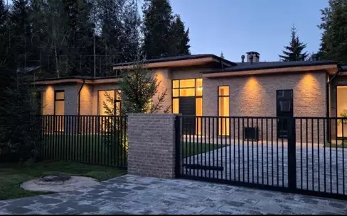 1-этажный коттедж 275 м² с отделкой