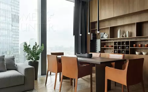 2-КОМН. АПАРТАМЕНТЫ С ОТДЕЛКОЙ 72.7 М² НА 33 ЭТАЖЕ