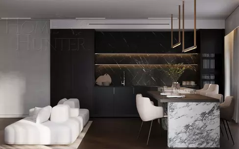 2-КОМН. КВАРТИРА С ОТДЕЛКОЙ 109 М² НА 20 ЭТАЖЕ
