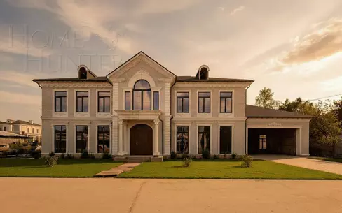 2-этажный коттедж 500 м² без отделки
