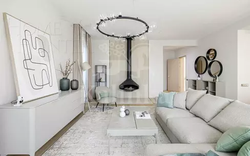 2-этажный коттедж 370 м² с отделкой