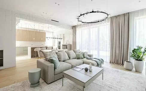 2-этажный коттедж 370 м² с отделкой