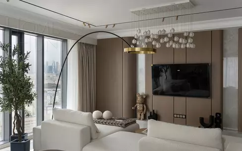 3-КОМН. КВАРТИРА С ОТДЕЛКОЙ 110 М² НА 25 ЭТАЖЕ