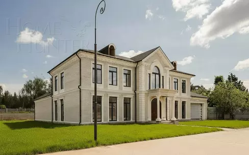 2-этажный коттедж 500 м² без отделки