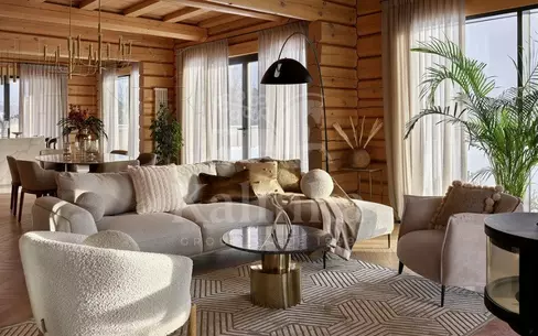 2-этажный коттедж 581.3 м² с отделкой