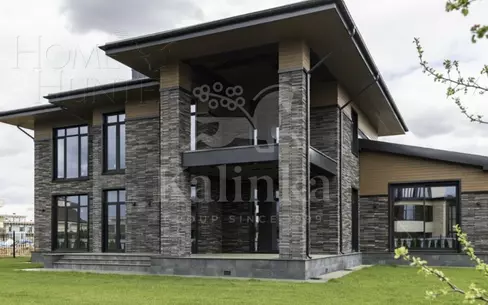 2-этажный коттедж 460 м² без отделки