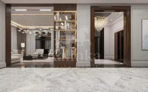 2-этажный коттедж 1 200 м² без отделки
