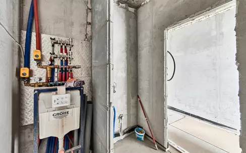 1-КОМН. КВАРТИРА БЕЗ ОТДЕЛКИ 40.5 М² НА 9 ЭТАЖЕ