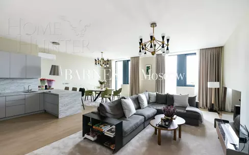 3-КОМН. КВАРТИРА С ОТДЕЛКОЙ 124.7 М² НА 6 ЭТАЖЕ