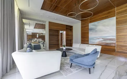 2-этажный коттедж 520 м² с отделкой