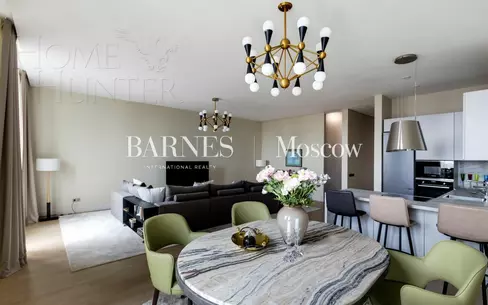 3-КОМН. КВАРТИРА С ОТДЕЛКОЙ 124.7 М² НА 6 ЭТАЖЕ