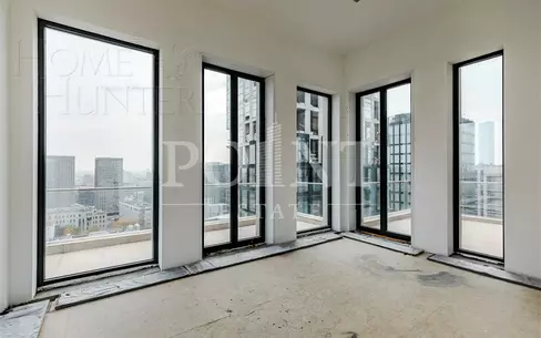 6-КОМН. КВАРТИРА БЕЗ ОТДЕЛКИ 278 М² НА 17 ЭТАЖЕ