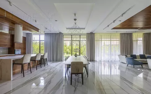 2-этажный коттедж 520 м² с отделкой