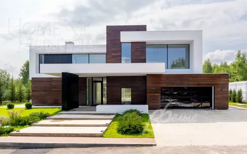 2-этажный коттедж 650 м² без отделки