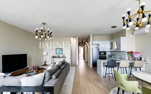 3-КОМН. КВАРТИРА С ОТДЕЛКОЙ 124.7 М² НА 6 ЭТАЖЕ