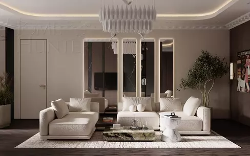 5-КОМН. КВАРТИРА С ОТДЕЛКОЙ 151 М² НА 19 ЭТАЖЕ