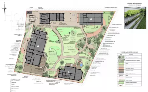 2-этажный коттедж 1 106 м² без отделки