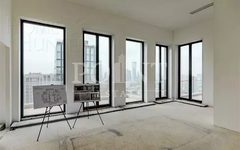 6-КОМН. КВАРТИРА БЕЗ ОТДЕЛКИ 278 М² НА 17 ЭТАЖЕ