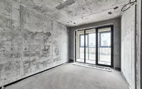 1-КОМН. КВАРТИРА БЕЗ ОТДЕЛКИ 40.5 М² НА 9 ЭТАЖЕ