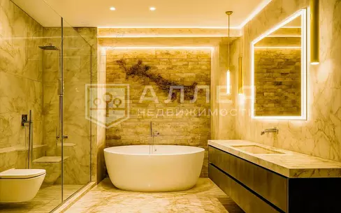 2-этажный коттедж 450 м² с отделкой