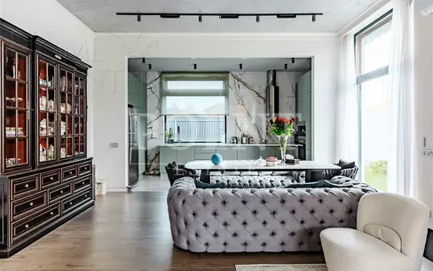 1-этажный коттедж 192 м² с отделкой