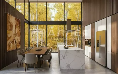 2-этажный коттедж 450 м² с отделкой