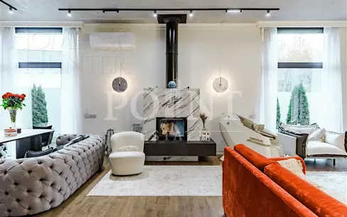 1-этажный коттедж 192 м² с отделкой