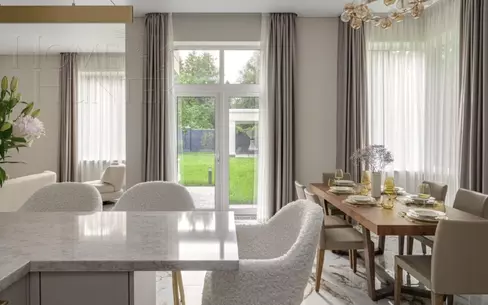 2-этажный коттедж 350 м² с отделкой