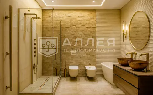 2-этажный коттедж 450 м² с отделкой