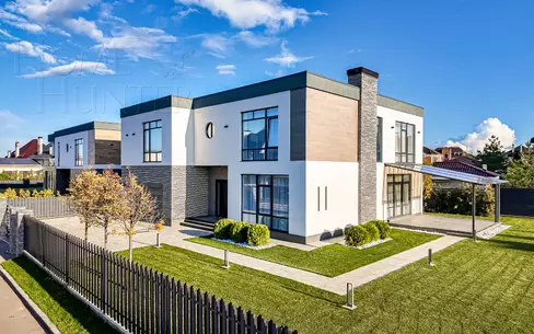 2-этажный коттедж 440 м² с отделкой