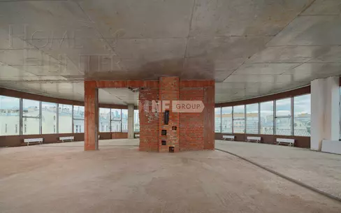 5-КОМН. ПЕНТХАУС БЕЗ ОТДЕЛКИ 350.3 М² НА 7 ЭТАЖЕ