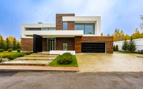 2-этажный коттедж 650 м² без отделки