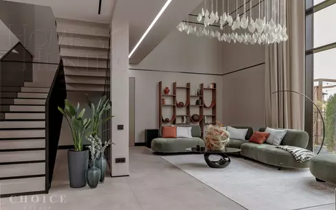 2-этажный коттедж 373 м² с отделкой