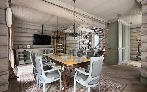 3-этажный коттедж 450 м² с отделкой